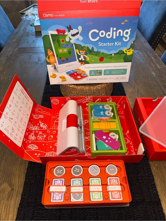 Osmo Other - OSMO Coding Starter Kit with 3 Games and Extra Pizza Co. Game
